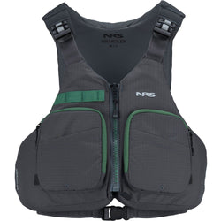 NRS Wrangler Lifejacket (PFD) in Charcoal front