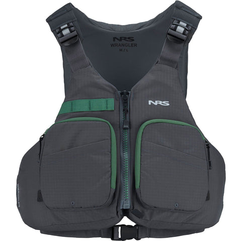 NRS Wrangler Lifejacket (PFD) in Charcoal front