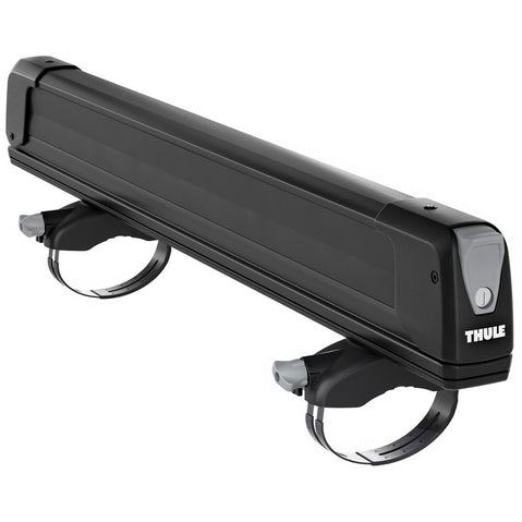 Thule SnowPack Extender Ski/Snowboard Roof Rack in Black angle
