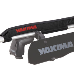 Yakima CrossBar Pads installed on aero crossbars