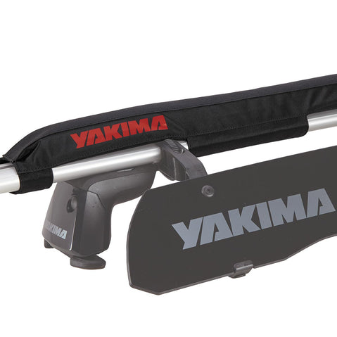 Yakima CrossBar Pads installed on aero crossbars