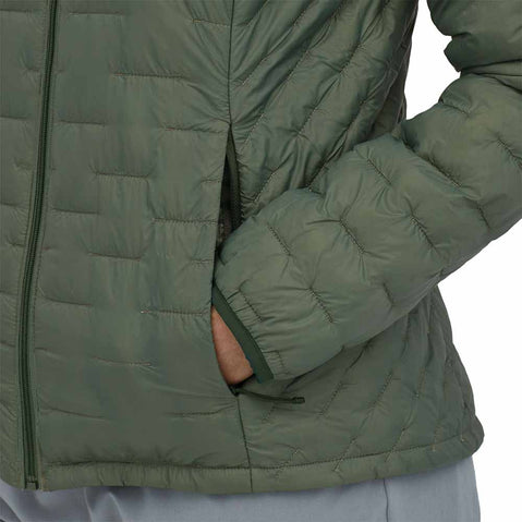Patagonia Women's Micro Puff Jacket model view pocket