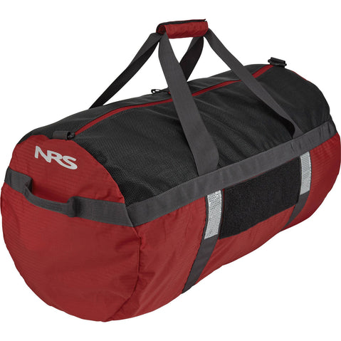 NRS Rescue Duffel Bag in Red back left