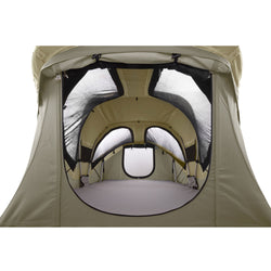 Thule Approach Roof Top Tent in Pelican Gray view of the inside