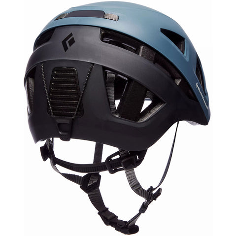 Black Diamond Capitan Rock Climbing Helmet in Astral/Black angle view