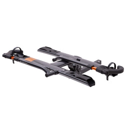 Kuat Sherpa 2.0 2 Bike Hitch Rack Gray Metallic angle view arms down