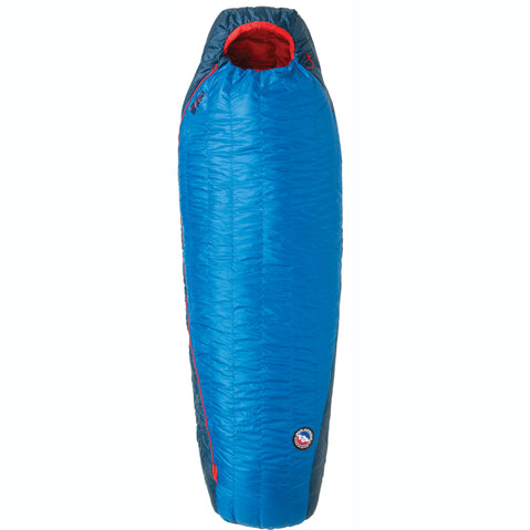 Big Agnes Anvil Horn 15 Degree Down Sleeping Bag in Blue/Red front