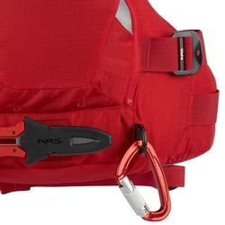NRS Ninja Pro Rescue Lifejacket (PFD) attachment points
