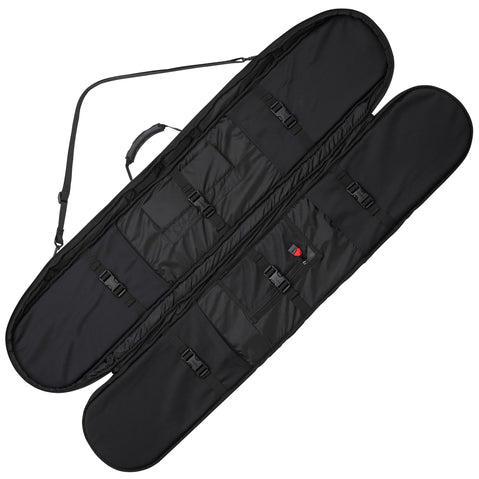 NRS Two-Piece Kayak Paddle Bag open