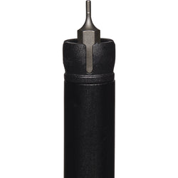 Black Diamond Pursuit FLZ Trekking Poles in Black tip