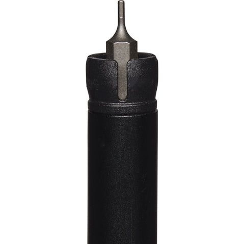 Black Diamond Pursuit FLZ Trekking Poles in Black tip