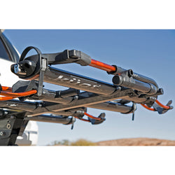 Kuat NV 2.0 2 Bike Add-On Hitch Rack in Gray Metallic attach with car