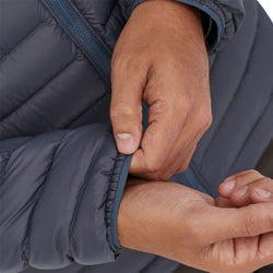 Patagonia Men's AlpLight Down Jacket model cuff