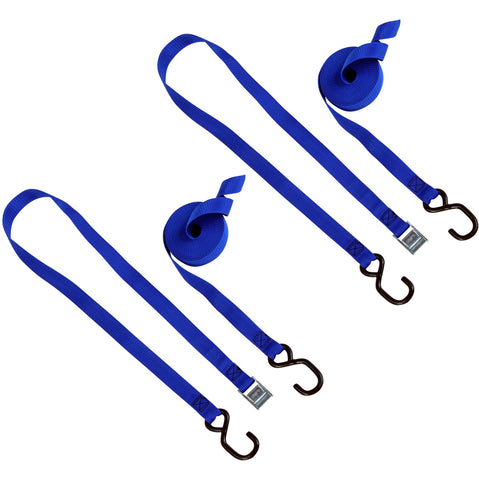 NRS J-Hook Tie-Down Strap Kit pair