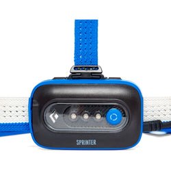 Black Diamond Sprinter 500 Headlamp in Ultra Blue light