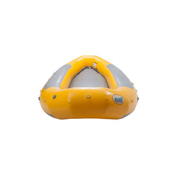 AIRE 143D Self-Bailing Raft in Yellow front
