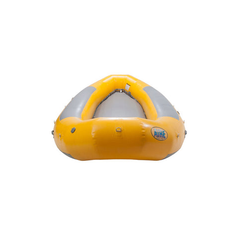 AIRE 143D Self-Bailing Raft in Yellow front