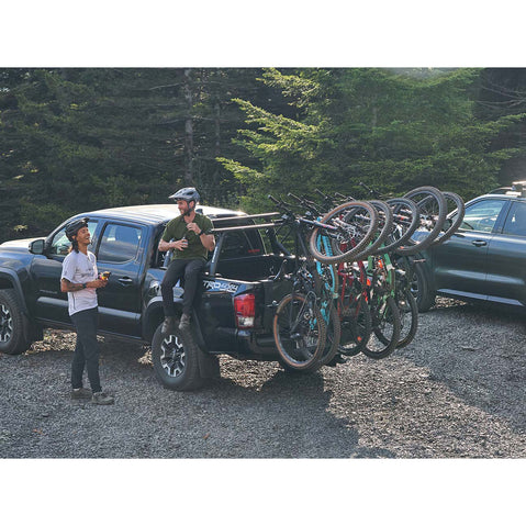 Yakima HangTight 6 Bike Vertical Hitch Rack lifestyle