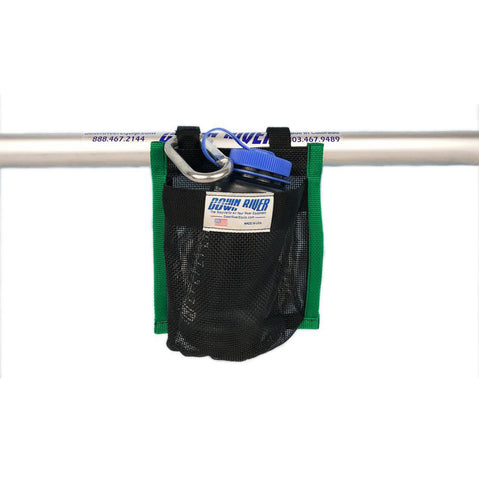 Down River Equipment Single Cup Holder attached to a raft frame
