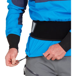 NRS Men's Stratos Semi-Dry Paddling Jacket drawstring