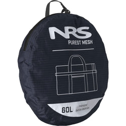 NRS Purest Mesh Duffel Bag in Navy in 60L storage bag