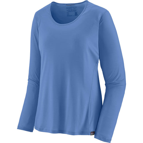 Women's Cap Cool Lightweight Long Sleeve Shirt in Abundant Blue
