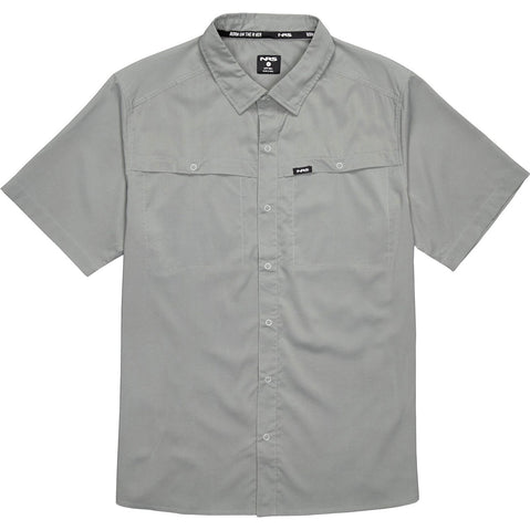NRS Men's Gear Short Sleeve Shirt in Pebble front