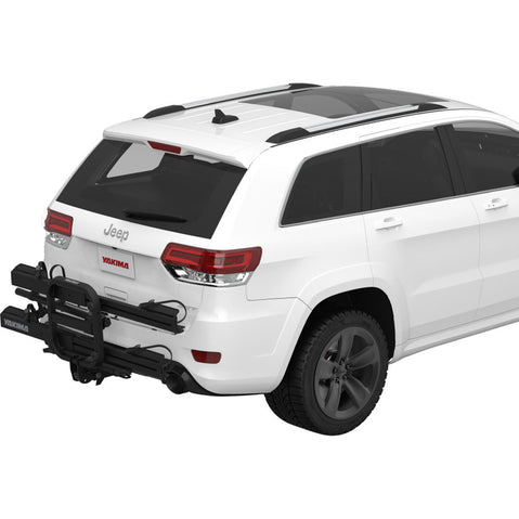 Yakima OnRamp LX 2 Bike Hitch Rack rear view stowed
