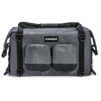 IceMule Traveler Cooler in Snow Grey front