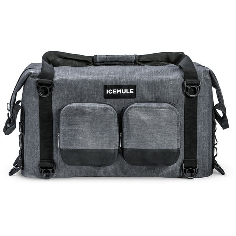 IceMule Traveler Cooler in Snow Grey front