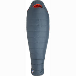 Big Agnes Torchlight 20 Degree Down Sleeping Bag in Slate/Orange front