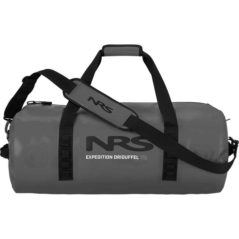 NRS Expedition DriDuffel Dry Bag Smoke 70L side view