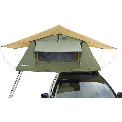 Thule Tepui Explorer Kukenam 3 Roof Top Tent in Olive Green open