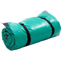 AIRE Landing Pad in Teal rolled up