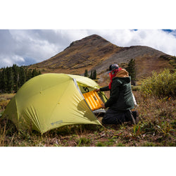 Nemo Dragonfly OSMO 2 Person Backpacking Tent lifestyle