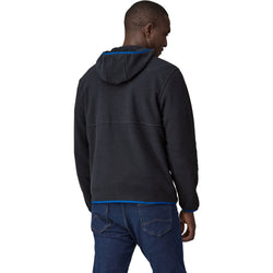 Patagonia Men's Microdini Hoody Pitch Blue/Endless Blue model back