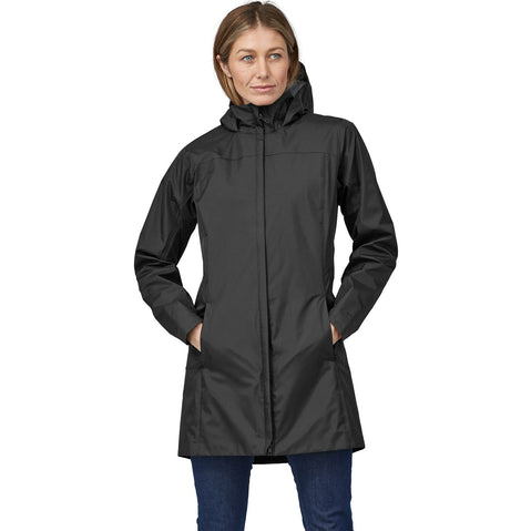 Patagonia Women's Torrentshell 3L City Coat in Black model front