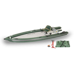 Sea Eagle FishSkiff 16 Inflatable Fishing Boat Solo Startup Package set