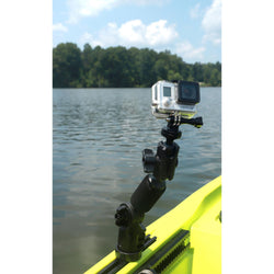 YakAttack PanFish Portrait Pro Camera Mount lifestyle
