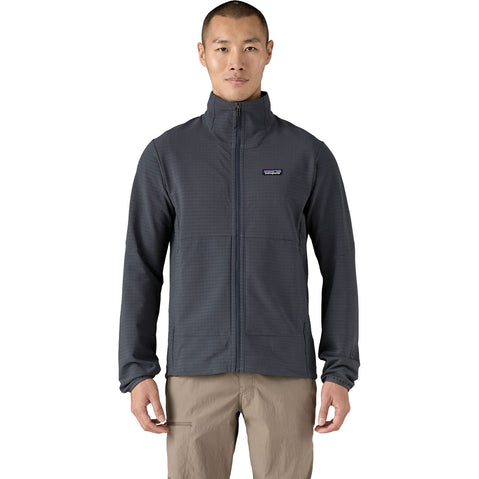 Patagonia Men's R1 TechFace Jacket Smolder Blue model front