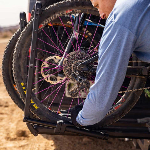 Kuat Piston Pro 2 Bike Hitch Rack with bikes loaded