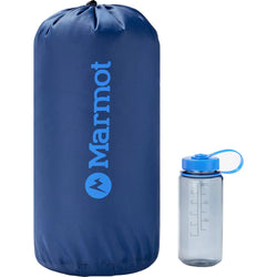 Marmot Lost Cost 15 Degree Down Sleeping Bag in Trail Blue/Twilight stuff sack