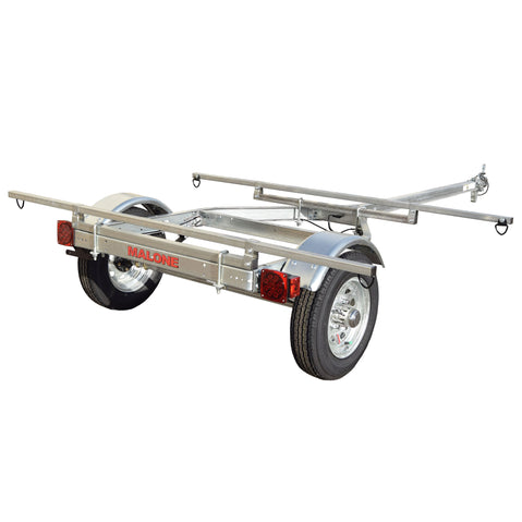 Malone MicroSport LowBed Kayak Trailer back