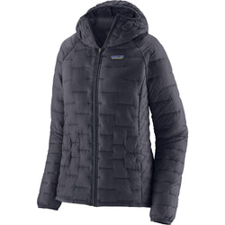 Patagonia Women's Micro Puff Hoody in Smolder Blue angle