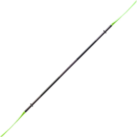 Bending Branches Angler Classic 2-Piece Kayak Fishing Paddle in Electric Green side angle