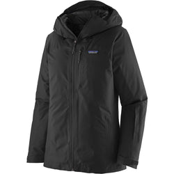 Patagonia Women's Insulated Powder Town Jacket in Black angle