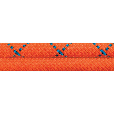 Sterling Nano IX 9.0 mm BiColor XEROS Dry Climbing Rope in Orange detail