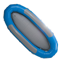 AIRE 130D Self-Bailing Raft in Blue top