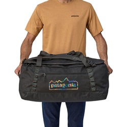 Patagonia Black Hole Duffel 70L in Unity Fitz/Ink Black model front