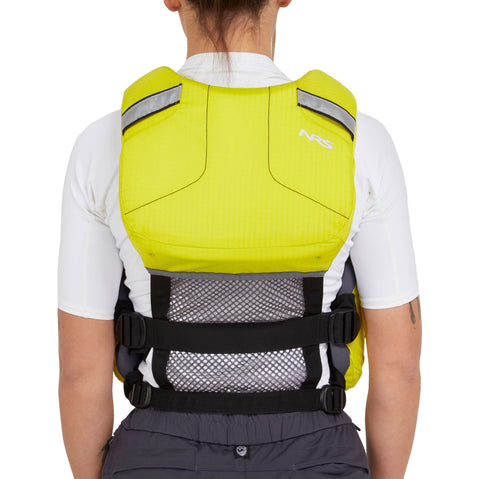 NRS Chinook OS Lifejacket (PFD) in Citrus model back